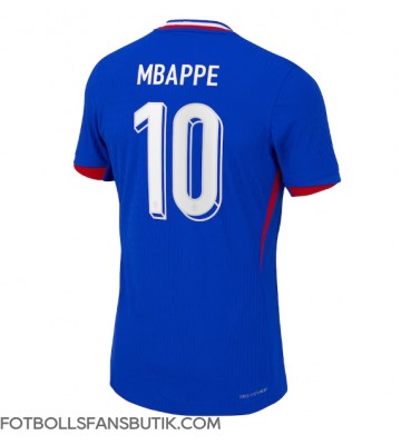 Frankrike Kylian Mbappe #10 Replika Hemmatröja EM 2024 Kortärmad